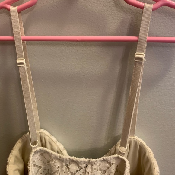 Wet Seal white lace button down sundress - Picture 8 of 8